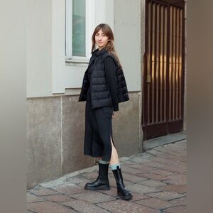 Uniqlo Black Ultra Light Down Puffer Vest